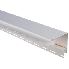 АЛЬТА планка к сайдингу Аляска угол НАРУЖНЫЙ бежевый (ИВОРИ) 3 м