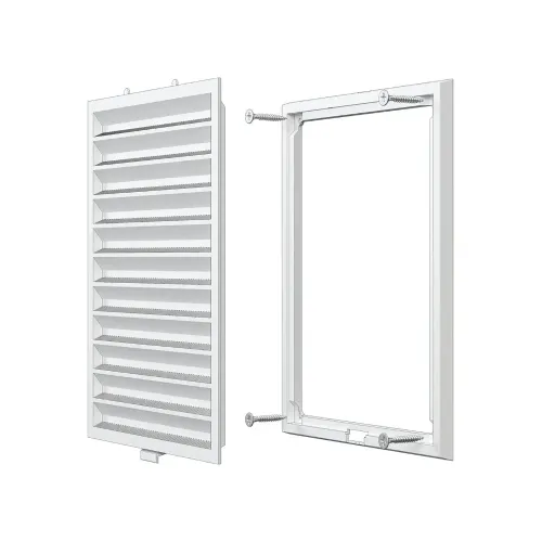 Решетка вентиляционная разъемная пластиковая сетка 1520RZN