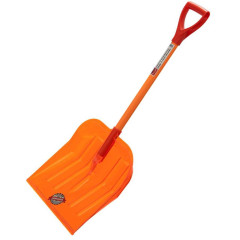 Лопата снеговая ЭТАЛОН PARKING поликарбонатная 380х400х1020мм