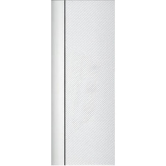 /Дверное полотно Белуччи 6 ДГ 80 ПВХ черная х2, покрытие ПВХ (Эко Шпон)