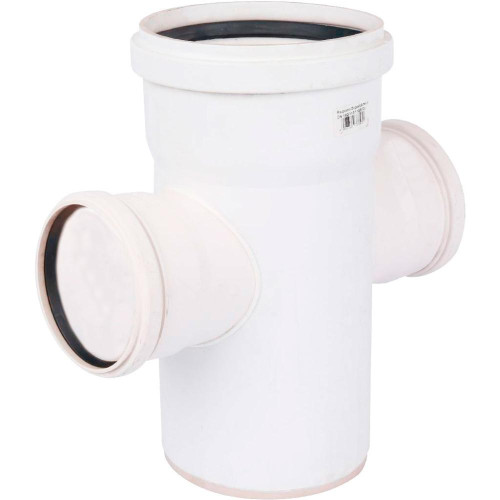 Отвод кан. БЕЛЫЙ РТП ф 110/50/50х90° левый/правый