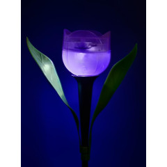 Фонарь садовый Uniel USL-C-453/PT305 PURPLE TULIP Лиловый тюльпан