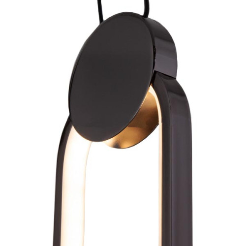 Светильник EUROSVET 50218/1 LED черный/жемчуг