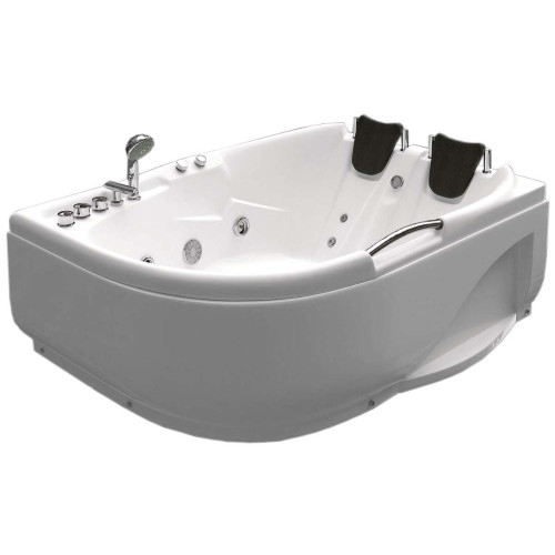 Ванна акриловая EVA GOLD OLB-807L 120х170х65см с ГМ, смеситель, подголовник, экран
