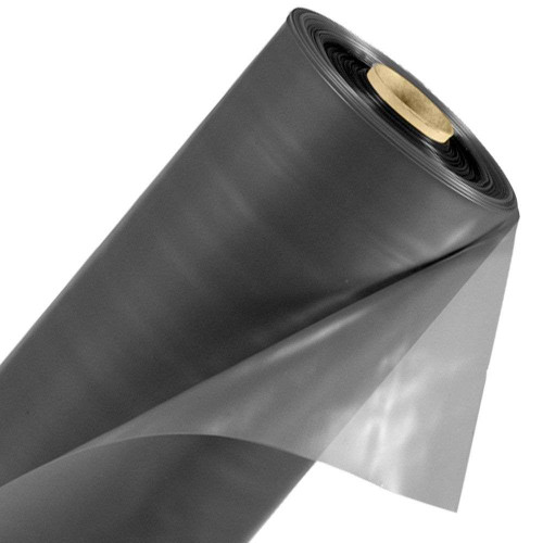 Плёнка полиэтиленовая 150 мкм, шир. 3м черная (техническая)