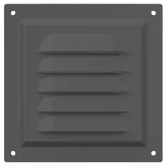 Решетка из тонколистовой стали с покрытием эмалью 1212МЭ Gray