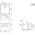 Мойка комп. MIXLINE ML-GM28 450х500x190мм, антрацит (343), сифон