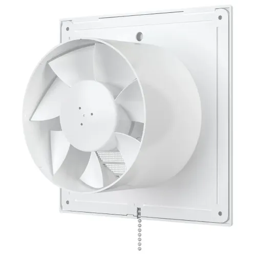 Вентилятор осевой вытяжной D125 E125S-02 с тяговым выключателем