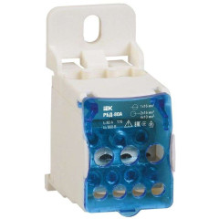 Распределительный блок на DIN-рейку РБД-80А 1-пол. IEK RBD-80 (571345)