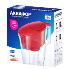 Кувшин АКВАФОР Инди рубин (А6) арт.525133