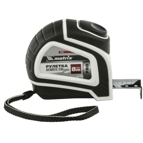 Рулетка MATRIX PRO Autostop 8 м* 25 мм (32553)