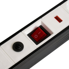 Фильтр сетевой Stekker 4 роз. 16A 1,8м белый HM22-41-02 Techno 50147