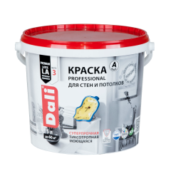 Краска в/д DALI Professional для Стен и Потолков (База А) 5л