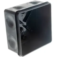 Коробка распред. 100х100х50мм черная IP66 Промрукав 60-0300-9005
