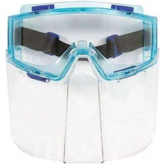 Очки защитные FIT панорамные с щитком (12205)