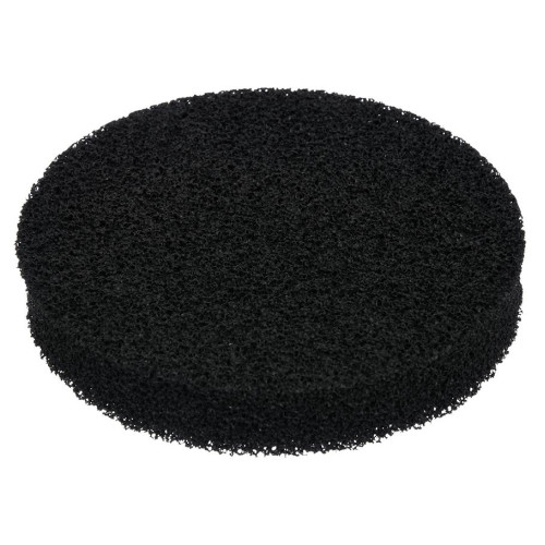 Спонж для лица с углём из бамбука, очищающий Ф90*15мм 