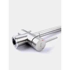 Смеситель для кухни FRAP F43899-3 с каналом для фильтрованной воды, сатин