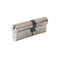 Мех. цилиндр 30х30 д/пластик. дверей ключ/вертушка