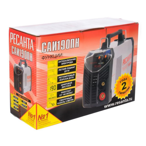 Аппарат сварочный РЕСАНТА серия ПН САИ-190 (65/19) (*12)