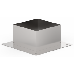 Дымоход ППУ 0,5мм Ф210 составная нержавеющая сталь (Феррум)