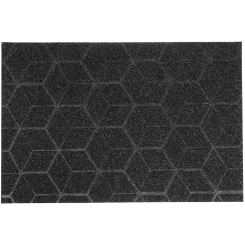 Коврик придверный 400*600мм SHAHINTEX ПРАКТИК влаговпитывающий Соты, черный (466-394)
