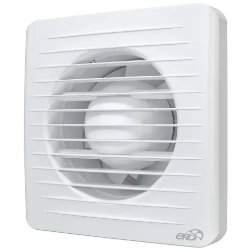 Вентилятор осевой вытяжной D100 ERA 4CHT с обратным клапаном, датчиком влажности