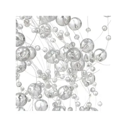 Бусы новогодние 200см Жемчужинки прозрачные Y4-9450 (502899)