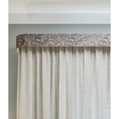 Карниз Ле-Гранд Глэдис 3,0м (2ряд) серый с поворотами (5)