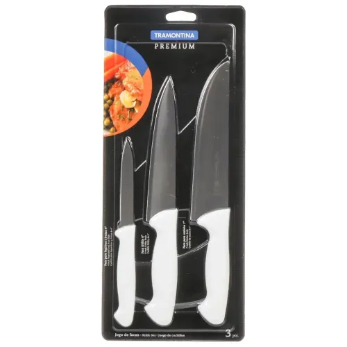 Набор кухонных ножей Tramontina Premium 3 предмета (24499/811-TR)