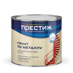 Грунт ПРЕСТИЖ ГФ-21 серый 1,9 кг