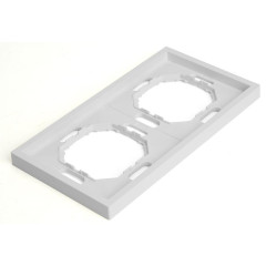 Рамка 2-пост ЭМИЛИ белый PFR00-5002-01