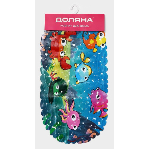 Коврик для ванной 350х680мм ДОЛЯНА 