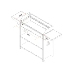 Мангал GRATAR Professional Standart Grill PSG3000