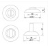 /Фиксатор BUSSARE WC-10 ANT.COPPER (13311)