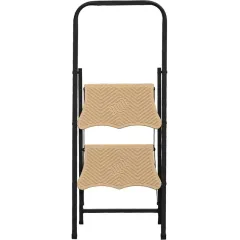 Стремянка АЛЮМЕТ (МК802P) сталь, 2 широкие ступени