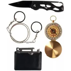 Набор для выживания 18 предметов (кемпинг, охота и т.д.)