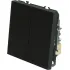 Переключатель 2-кл ЭМИЛИ черный RSW10-5107-05