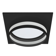 Свет. точ. Feron DL703 GX70 LUNA 51100 квадрат черный