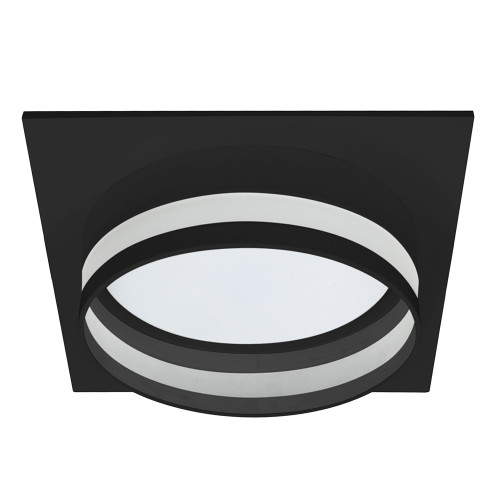 Свет. точ. Feron DL703 GX70 LUNA 51100 квадрат черный