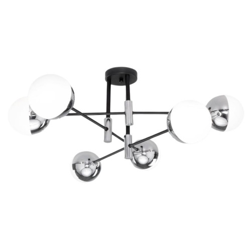 Светильник EUROSVET 70129/6 хром(12м2)