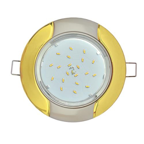 Свет. точ. ECOLA GX53-H4 Волна золото/жемчуг FV71H4ECB(508817)(*1)