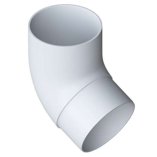 АЛЬТА ЭЛИТ БЕЛЫЙ колено трубы 67 градусов