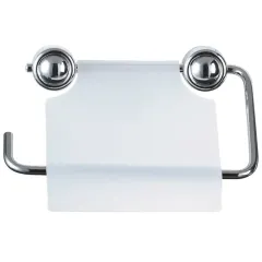 Держатель для туалетной бумаги РЫЖИЙ КОТ хром/пластик, крепление шуруп B0926, 2487  (523173)