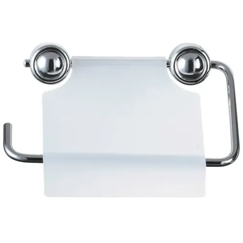 Держатель для туалетной бумаги РЫЖИЙ КОТ хром/пластик, крепление шуруп B0926, 2487  (523173)