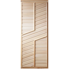 Дверь банная глухая 70*190 (сорт В) 6д(*8)