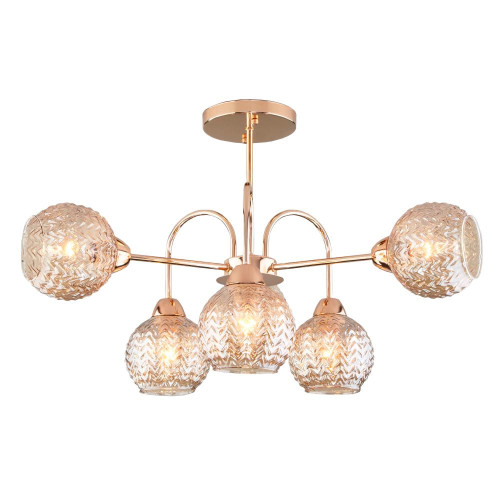 Светильник EUROSVET 30175/6 золото