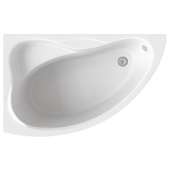 Ванна акриловая BAS Вектра 150х90см на раме левая