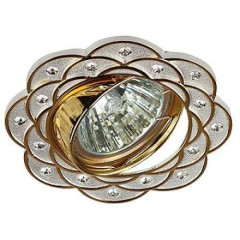 Свет. точ. Эра KL38A MR16 золото/серебро