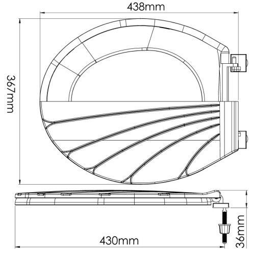 Сиденье для унитаза ZEGOR Shell (S204-0)