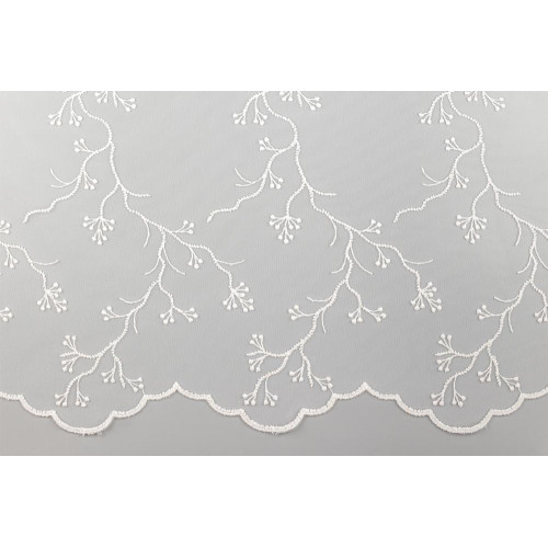 Тюль Ле-Гранд Сакура 500*260 молочный